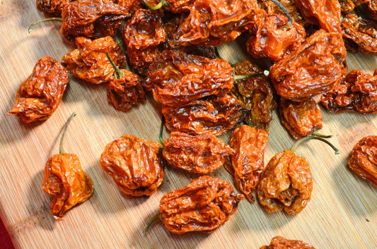 Whole Dried habanero Pepper Pods