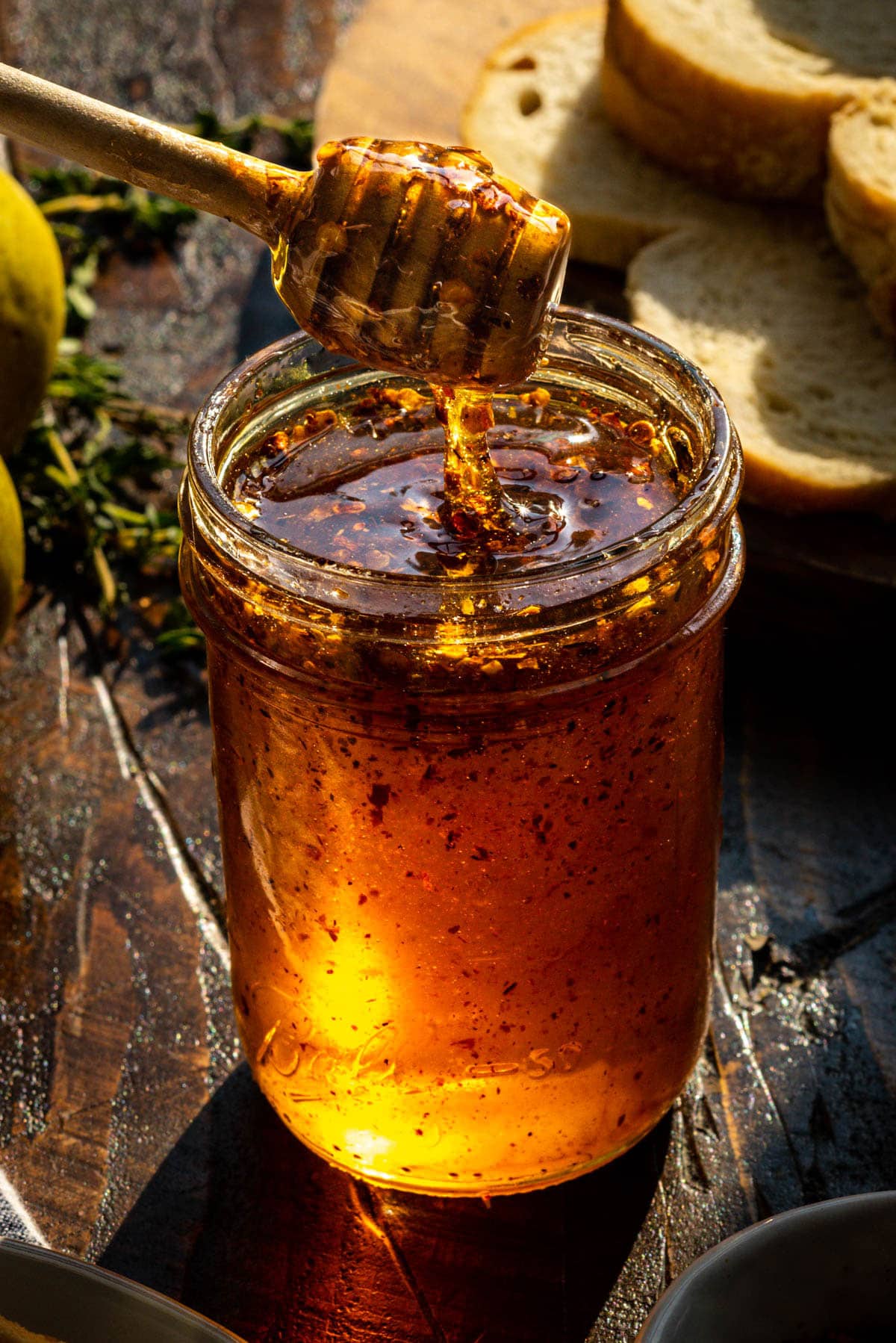 Scotch Bonnett Hot Honey