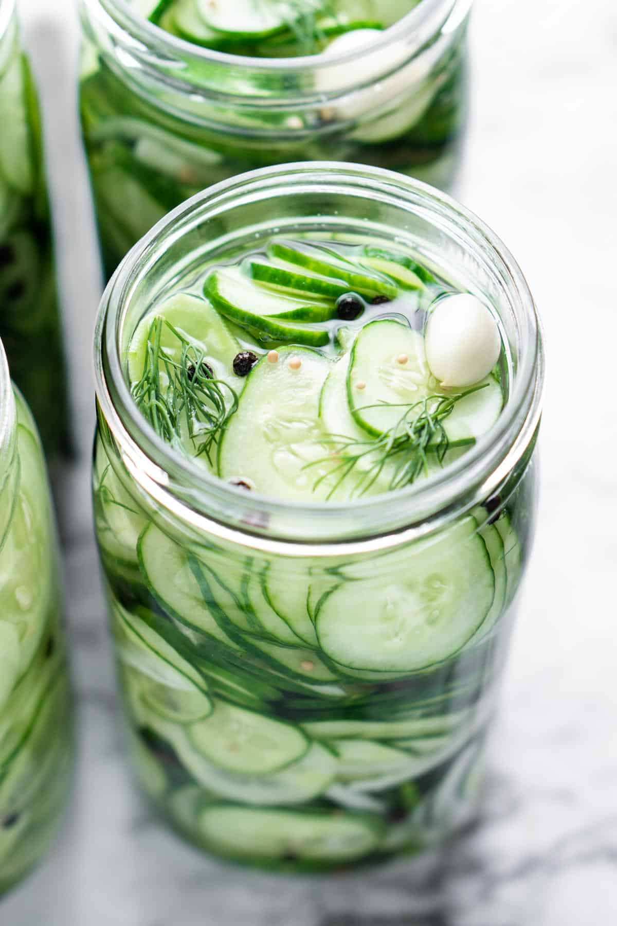 Garlic Dill Cucumber Pickles